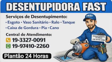 Desentupidora no Vila Itapura em Campinas 19-97410-2260